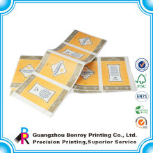 Guangzhou printer full color printing custom clothing label